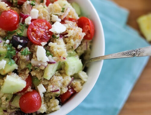 Spring Recipe: Greek Quinoa Salad