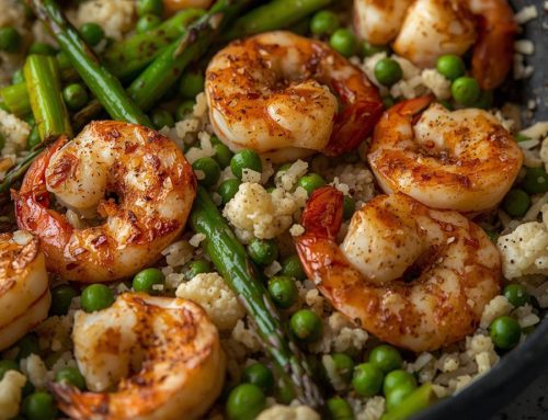 A Fresh Take on Spring Cooking: Shrimp & Asparagus Skillet