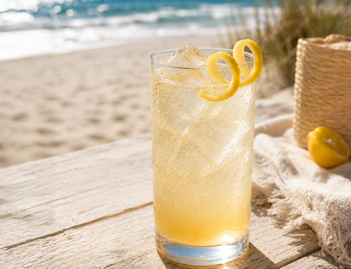 A Refreshing Summer Sip: Honey Lemon Sparkler